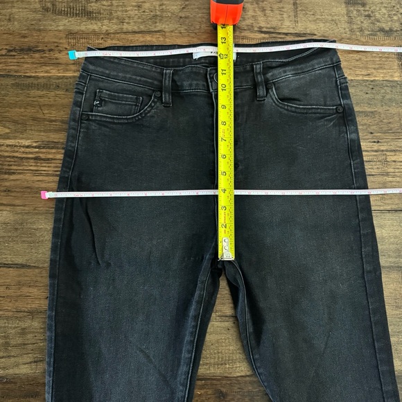 KanCan High Rise Graphite Button-Fly Bootcut Jeans - Picture 13 of 15